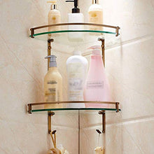 Semplicità Elegante Scaffale a Muro Scaffale Galleggiante Scaffali per Bagno in Legno Scaffale Triangolo Telaio Portasciugamani Decorazione Semplice Cornice Angolare Guardrail Hook Up - 2 Strati, HJ