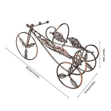 Tarente Innovativa del Ferro di Stile Red Wine Wine Rack Display Stand dell'organizzatore del Supporto della Decorazione della casa