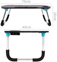 HXF- Tavolino Tavolino Portatile Pieghevole 70 * 40cm Pigro Dormitorio Scrivania Tavolo di Studio Semplice Durevole (Color : C)