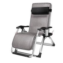 Sywlwxkq Sedia Relax per Ufficio con Balcone Sedie a Sdraio per Esterni Sedie da Giardino con portabicchieri | Sedia a Sdraio da Patio per Adulti Pieghevole Resistente | Sedia da Ufficio re