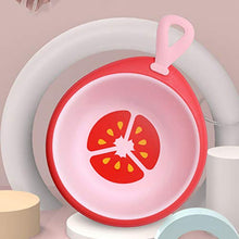 TOYANDONA Lavabo per Bambini Lavabo per Bambini con Patten di Pomodori Cartone Animato E Manico Appeso per Cucina di Casa da Viaggio All'aperto