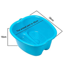 Piedi per vasca da bagno in plastica per pedicure, pedicure, disintossicazione per massaggi, bacino portatile per bagno, cucina, lavabo, secchio pieghevole per campeggio all'aperto