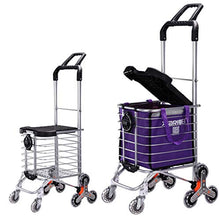 Carrello Carrello Carrello può Essere Pieghevole Carrello Portatile (Colore : B)