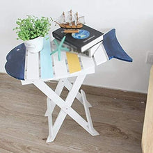 Stile mediterraneo Tavolo Pieghevole Piccolo Tavolo da Picnic tavolino da Tavolo Piccolo tavolino da caffè Balcone Tavolo da Giardino in Legno Tavolo da Lavoro