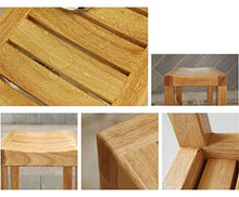 Accessori da bagno - Legno massello impermeabile antisdrucciolevoli sicurezza Strong Scarpe Comfort Bath Chair Modificare Sgabello anziani / disabili / incinta superficie curva Chair max.250kg (42 * 2
