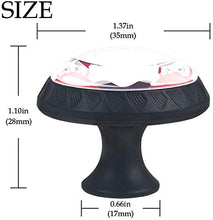 Granchio Rosso Isolato Pomelli per Porta Set di 4 Pomelli per Mobili Manopole per Cassetti Cucina Armadio Vetro