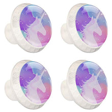 Sagoma di unicorno 4 PCS Pomelli per Porta, Pomolo per Mobile, Pomelli per Mobili con Viti, Maniglia per Armadietto, Pomelli per Porta, Pomelli per Cassetti per Porta, Armadio, Cassetto e Credenza