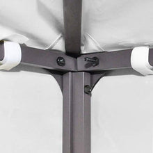 vidaXL Gazebo impermeabile per feste, tenda da giardino, copertura di ricambio per tetto, telo di ricambio per tetto da 270 g/m², 3 x 3 m, colore bianco