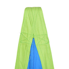 Pink Papaya Sacco-a-Dondolo Doodle per Bambini, Comoda Sedia a Dondolo con Cuscino, Sedia a Dondolo per Bambini Blu