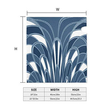 Funghi astratto blu eather design unico cassetta delle lettere copertura cassetta postale per giardino giardino cantiere dimensioni standard 51x48 pollici