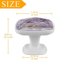Acquarello originale 4 PCS Pomelli per Porta, Pomolo per Mobile, Pomelli per Mobili con Viti, Maniglia per Armadietto, Pomelli per Porta, Pomelli per Cassetti per Porta, Armadio, Cassetto e Credenza