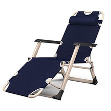 YQAD Sedie Pieghevoli Pieghevoli Poltrone multifunzionali Sedie a gravità Zero Lettino da Campeggio Portatile da Spiaggia per Uso Domestico-3