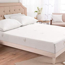 Coprimaterasso Aloe Vera con Elastico perimetrale e Angoli, Tessuto Jacquard Bielastico, in diverse misure e colori (bianco, Matrimoniale)