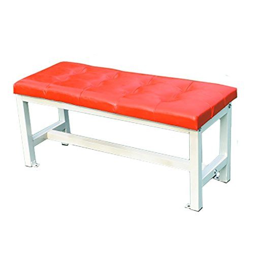 Stores Panca, Panca in Ferro battuto Loft, Sgabello da Palestra retrò, sgabelli da Riposo, Negozio di Abbigliamento, Soggiorno, Cambio di Ingresso, Dimensioni Panca: 100 * 40 * 45cm / 120 * 40 * 45cm