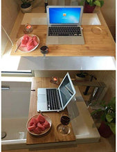 XYNB Supporto per Vasca da Bagno, Supporto per divisorio per Vasca da Bagno iPad Supporto per Telefono per Computer Slot per Scheda in Vetro di Vino, Adatto per Il Bagno dell'hotel Domestico (dimens
