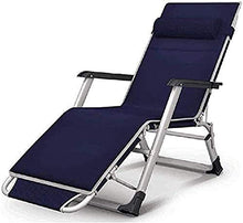 Sedie reclinabili a gravità zero pieghevole sedia a sdraio con braccioli coperta pisolino pigro per il tempo libero all'aperto viaggio spiaggia giardino Deck sedia reclinabile