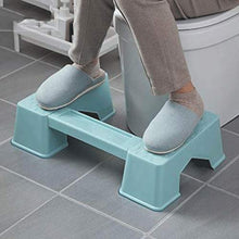 LZL Sgabello WC Multi-Funzione Antiscivolo Squatty Vatty Toilet Sgabello da Bagno Bagno Squat Aiuto Si Adatta a Tutti i Servizi igienici Vasino Tozzo (Color : White, Dimensione : Conventional)