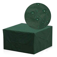 Apofly Giardino di Copertura Mobilia Esterna di Copertura Mobili Rettangolare Heavy Duty Protettivo Tessuto di Oxford Green Patio Tavolo Coperture Impermeabili Pioggia Neve Antivento per Outdoor