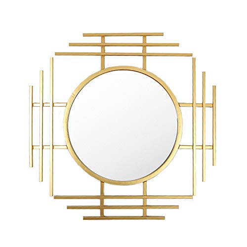 Nuovo Specchio da Ristorante Cinese/Specchio da Camino, Specchio da Soggiorno/Specchio Decorativo, Specchio da Parete sospeso (71,5 * 71,5 cm)