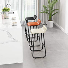 Sgabello da Bar per la Colazione Sgabelli da Bar Sgabelli da Bar Sgabelli Alti Sedie da Cucina per Colazione Sedie da bancone con Cuscino in Pelle PU e Struttura in Metallo Nero Carico Massimo 150 k