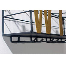 PZW Semplice e Creativo Portabottiglie da Parete Arte in Ferro Portabottiglie Portabottiglie Portabottiglie Portabottiglie Portabottiglie da Parete60 * 10.5 * 11cm