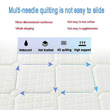 YOLL Pieghevole Futon Materasso Matrimoniale Singolo da Terra Tatami stuoie, Portatile Trapuntato Stile Giapponese Futon Rilievo di Materasso futon bambini/B / 90 * 200cm