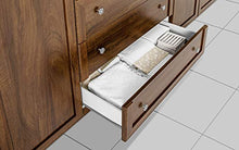 Dafne Italian Design Armadio a 4 Ante battenti. Effetto Noce (cm. 193 x 55 x 251h)