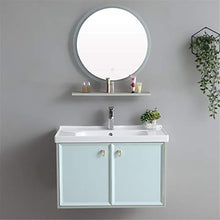 ZoSiP Set di Mobiletti Specchio e Lavabo Cabinet per bagni in Ceramica del Bacino del Bagno del Bacino del Bacino del Bacino del Bagno (Color : Gray, Size : 48x81x53cm)