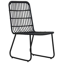 FAMIROSA Set da Pranzo da Giardino 7 pz in Polyrattan e Vetro-0247