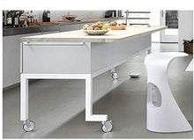 Suge Bar Sedie Colazione Cucina sgabelli da Bar Sgabello Set Sgabello da Bar Sgabello Alto Sgabello Colazione Sgabello da Bar di 2 Pezzi Multicolori Sgabello da Bar Bianco (Color : Yellow)