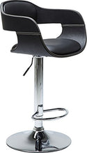 Kare Sgabello Bar Costa, Nero, 106 X 48 X 48 Cm