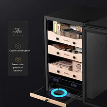 Umidificatori Humidor Armadio for Sigari Armadio for Sigari A Temperatura E umidità Costanti Armadio for Mini Sigari for Uso Domestico Armadio for Sigari Incorporato