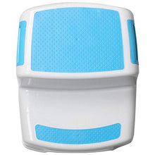 Senmubery Sgabello Un 2 Gradini per Bambini - Sgabello per Bambini, con Impugnatura Morbida Antiscivolo per Sicurezza Come WC da Bagno Vasino da Allenamento Vasino e Sgabello da Cucina Blu