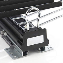BGH Pantaloni Armadio Scorrevole cremagliera, Estraibile Armadio di immagazzinaggio dei Vestiti Rack con Damping System, Rack Armadio di stoccaggio