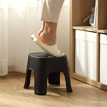 Liapianyun Bagno della Famiglia Sgabello di Plastica Piazza Sgabello Addensato Adulto Bambino Sgabello Basso Antiscivolo Piccola Panca È Pieghevole E Facile da Immagazzinare Abbastanza Luminoso,Rosso