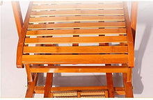 Reclinabili Bamboo Sedia a Dondolo Bambino Sedia Pieghevole per Adulti Casa Poltrona Sedia Cool Sedie Fretta Sedia anziana Pranzo Pranzo Pranzo Sedia