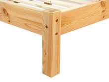 Erst-Holz Solido Matrimoniale futon in Pino per materasso140x200 con doghe rigide 60.35-14