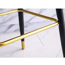 XIAOQIAO Sgabelli da Bar, sgabelli da Bar ad Altezza Fissa 55 cm / 65 cm / 75 cm, con Schienale Morbido ed ergonomico e Comodo poggiapiedi, sgabelli da Bar da Cucina