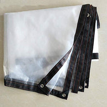 Telo di copertura in tela cerata impermeabile, rete parasole, telo ombreggiante, teloni trasparenti Copertura per tettoia per piante da esterno resistente impermeabile con occhielli120G / ㎡, C, 5 * 5