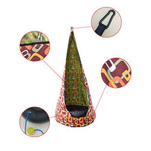 MZP Leggero Bambini Pod Swing Posto a Sedere Sospeso Sicurezza Interno All'aperto Amaca Sedia con Gonfiabile Cuscino Campeggio