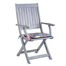 Celina Digby® Set di 2 cuscini impermeabili da giardino con comoda imbottitura in schiuma per esterni o veranda, dimensioni 42 x 42 cm, 40,6 x 40,6 cm (notte di mezza estate)