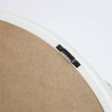 Specchio rotondo con arco per il bagno Bianco parete Vanity Specchio | Ragazza trucco Specchio Design unico Wall Décor-18 "x15.3" JoinBuy.R