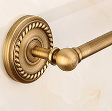 Hetick Porta Asciugamani da Bagno, Ottone Antico Piccolo Ripiano Bagno Portasciugamani in Ottone Portasciugamani Accessori Doccia per Bagno Cucina Bar Casa (32 Cm di Lunghezza)
