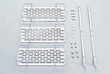 GYCS LI- Rack in Alluminio a 3 Strati per Lo Spazio del Bagno, Rack per Cosmetici/mensola angolare, Montaggio a Parete richiesto