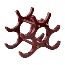 jiji Portabottiglie per Vino Scaffale per Vino in Legno Scaffale per Vino da appoggio e da appoggio per Cucina, Sala da Pranzo, Armadio per dispensa, espositore per Bar Scaffale per Vino (Color : B)