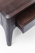 Kare Design - Brooklyn Comodino, 30 x 50 x 40 cm, Nero