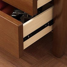Comodino Comodino in Legno massello Comodino con 2 cassetti Locker Mobili Camera da Letto Moderna Tabella Cinese 3 Colori per mobili Camera da Letto (Colore : Ottone, Dimensione : 50X55X42cm)