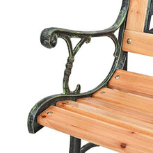 Panca da giardino retrò per esterni, sedia a sdraio da giardino, decorativa, sedia a telaio metallico, per cortili, terrazze, caffè, 122 x 51 x 73 cm