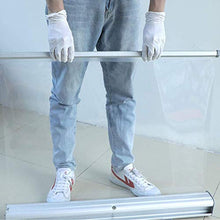 Schermo di Protezione da Starnuti, Banner Roll Up Trasparente Portatile, Barbiere, Ufficio, Hotel, 80X200 cm (31,5X78,7 Pollici)