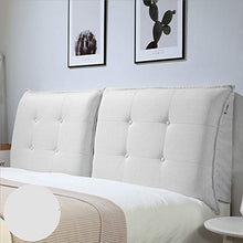 LXLIGHTS Capezzale Cuscino Testiera, Testiera Letto Matrimoniale bay Window Bed Wedge Back Support Pillow per Camera da Letto Divano Letto, 8 Colori, Personalizzabile